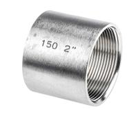 499-3164 RS PRO Stainless Steel Pipe Fitting Socket, Female G 2in x Female G 2in