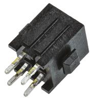 3-794630-4 TE Connectivity Micro MATE-N-LOK Series Straight Through Hole PCB Header, 4 Contact(s), 3 mm Pitch, 2 Row, Shrouded
