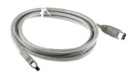 331-9329 RS PRO Male Firewire to Male Firewire  Cable, Grey, 2m