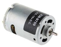 238-9759 RS PRO Geared DC Motor, 21.2 W, 4.5 → 15 V dc, 154.4 gcm, 13360 rpm, 3.18mm Shaft Diameter