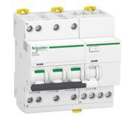 a9dk1740 Schneider Electric RCBO, 40A Current Rating, 3P+N Poles, 30mA Trip Sensitivity, Type C, Acti9 Range
