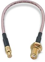 65503206515305 Wurth Elektronik WR-CXASY Series, 152.4 mm, RG316 Coaxial, Terminated 50 Ω