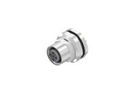 43-01027 CONEC Circular Connector, 5 Contacts, Panel, M12 Connector, Plug, Female, IP67, 43 Series