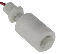 201540 Gems Sensors LS-3 Series Vertical Polypropylene Float Switch, Float, 610mm Cable, SPST NO/NC