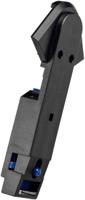 36297901 Socomec Black Rotary Handle, FUSERBLOC Series