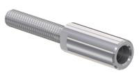 010005 Staubli Silver Female Test Socket, 6 mm Connector, Screw Termination, 100A