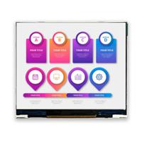 mdt0350b-usbc Midas MDT0350B-USBC IPS TFT TFT LCD Display / Touch Screen, 3.5in, 640 X 480pixels