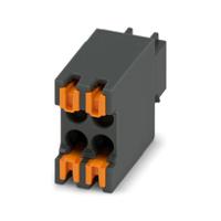 1844578 Phoenix Contact PCB Terminal Block, 2-Contact, 2.54mm Pitch, Push-In, 2-Row, Socket Termination