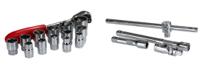 125-3053 RS PRO 18-Piece Metric 3/8 in Standard Socket Set with Ratchet, 6 point