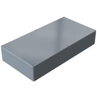 01316011 Rose Aluminium Standard Series Grey Die Cast Aluminium Enclosure, IP66, IK09, Grey Lid, 600 x 310 x 110mm
