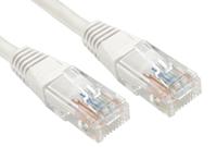 240-6298 RS PRO, 500mm Cat6, White RJ45 to Male RJ45 Male, U/UTP Unshielded, Terminated PVC Sheath
