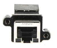 mrj578001 Amphenol Communications Solutions MRJ Series Female to Female RJ45 Connector, Through Hole, Cat5e Right Angle 2 Port 8