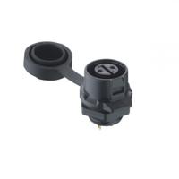 0270-04 Lumberg Circular Connector, 4 Contacts, Panel, Socket, Female, IP65, IP67, 02 Series