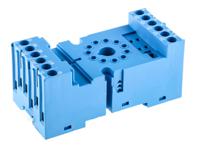9003sma Finder 90 11 Pin 250V ac DIN Rail Relay Socket, for use with 60.13 Series Relay