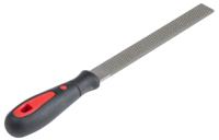 161-1494 RS PRO 200mm, Bastard, Rasp Cut, Flat Engineers File With Soft-Grip Handle