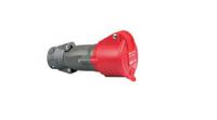 0-538-83 Legrand, Hypra IP44 Red 3P+E Industrial Power Socket, Rated At 63A, 415 V No