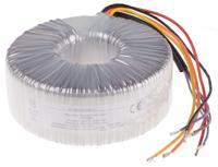 117-6069 RS PRO 2 x 115V ac, 2 x 24V ac Toroidal Transformer, 400VA 2 Output, IEC 61558-2-6