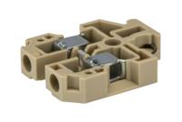 0110060000 Weidmuller  SAK Series Brown, 10mm², Single-Level, Screw Termination, ATEX, IECE