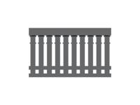 1set411010r0000 PVC Cable Trunking Accessory, 25 x 60mm