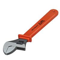02997 ITL Insulated Tools Ltd Adjustable Spanner, 156 mm Overall, Thermoplastic Grip Handle, VDE/1000V