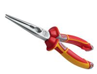 n140-49-vde-205-sb NWS N140 Long Nose Pliers, 205 mm Overall, Straight Tip, VDE/1000V