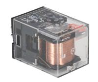 mks2p-230vac Omron Plug In Non-Latching Relay, 230V ac Coil, 10A Switching Current, DPDT