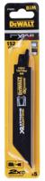 dt99553-qz DeWALT, 14 → 18 Teeth Per Inch 156mm Cutting Length Reciprocating Saw Blade, Pack of 5