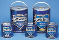 ham6722001 Hammerite Metal Paint in Smooth Black 250ml
