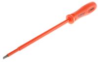 911-1106 ITL Insulated Tools Ltd Slotted Insulated Screwdriver, 5 x 1 mm Tip, 203 mm Blade, VDE/1000V, 280 mm Overall