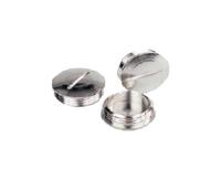 52103133 Lapp Blanking Plug, M25, Nickel Plated Brass, 31.9mm Diameter, Threaded