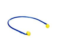 7000103729 3M E-A-RCaps Series Blue, Yellow Disposable Band Ear Plugs, 24dB Rated, 10 Pairs