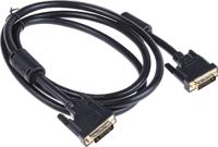182-8565 RS PRO, Male DVI-D Dual Link to Male DVI-D Dual Link  Cable, 2mBlack sheathFoil shielding
