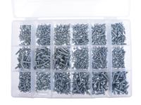 546-3478 RS PRO Steel 1200 Piece Pozidriv, Slot Drive Screw/Bolt Kit