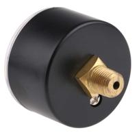 176-1718 RS PRO Analogue Pressure Gauge 10bar Back Entry 40mm Outside Diameter