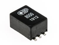 oep8000 OEP Surface Mount Pulse Transformer 1:1 Turns Ratio, 3.6H Prim. Inductance, 111Ω Prim. Resistance