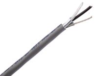 876201152 BeldenYE00423 Series 2 Core Line level Low Voltage signal Cable, 0.5 mm² CSA, 5.18mm od, 152m, Chrome