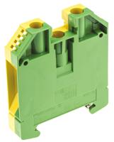 1010400000 Weidmuller 2-Way WPE 16 Earth Terminal Block, 16mm², 14 → 6 AWG Wire, Screw Down, Wemid Housing, ATEX