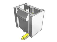 ipbd-04-d Samtec, IPBD Male Crimp Connector Housing, 4.19mm Pitch, 8 Way, 2 Row