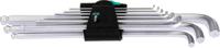 05073594001 Wera 9 piece L Shape Metric Hex Key Set, 1 x 1.5x90mm