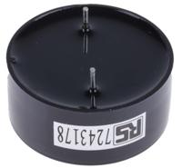 724-3178 RS PRO 100dB Through Hole Continuous Internal Piezo Buzzer, 31.25 (Dia.) x 14mm, 5V dc Min, 15V dc Max