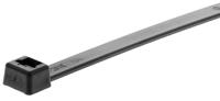111-12010-t120re-pa66-bk HellermannTyton Cable Tie, Inside Serrated, 387mm x 7.6 mm, Black Polyamide 6.6 (PA66), Pk-100