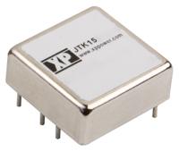 jtk1524s12 XP Power JTK DC-DC Converter, 12V dc/ 1.3A Output, 9 → 36 V dc Input, 15W, Through Hole, +100°C Max Temp -40°C