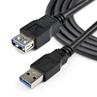 usb3sext2mbk StarTech.com USB 3.0, Male USB A to Female USB A, 5Gbps, 2m