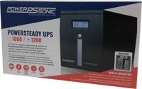 powersteady-1200 Power Sonic 110/120 V ac, 220 → 240 V ac Input Surface Mount UPS, 1200VA (1200VA), PowerSteady 1200