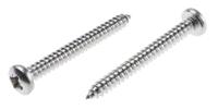 797-6131 RS PRO Plain Stainless Steel Pan Head Self Tapping Screw, N°8 x 1.1/2in Long 38mm Long