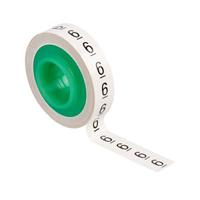 sdr-6-89206 3M Adhesive Cable Markers, Pre-printed "6", SDR 6-89206