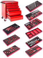 125-3048 RS PRO 5 Drawer Wheeled Tool Chest