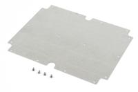 1554ypl Hammond Steel Mounting Plate, 240mm W, 300mm L for Use with 1554 & 1555 X Enclosures