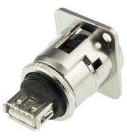 ehusbbaxpkg Switchcraft USB A Female to USB B Female Adapter