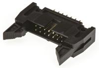 t816114a1s101ceu Amphenol Communications Solutions T816 Series Straight Through Hole PCB Header, 14 Contact(s), 2.54 mm Pitch, 2 Row,